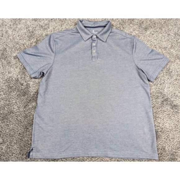 Nat Nast‎ Polo Shirt Mens Large Performance Golf Short Sleeve Luxury Originals - Picture 1 of 6